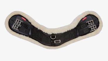LeMieux Integrated Dressage Girth black/natur